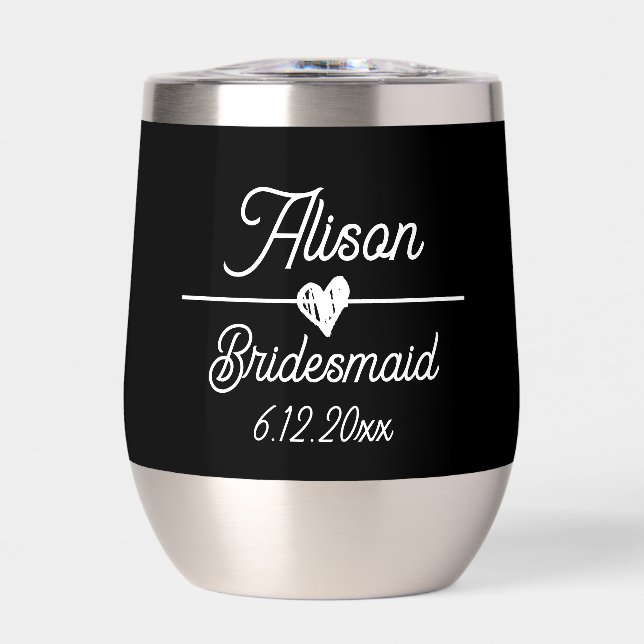 Cute Personalized Bridesmaid Gift (Front)