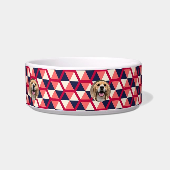 Cute Personalized Custom Name Pet Accessory Funny  Bowl (Right)