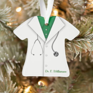 Cute Personalized Doctor Ornament