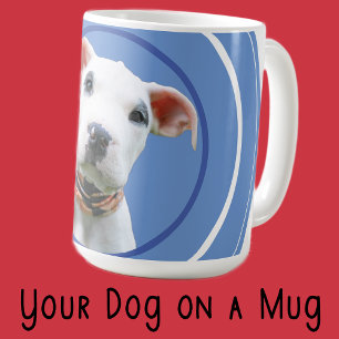 Cute Personalized Dog Pet Photo Gift Mom Dad       Coffee Mug