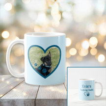 Cute Personalized Dog Walking Buddy Heart Photo