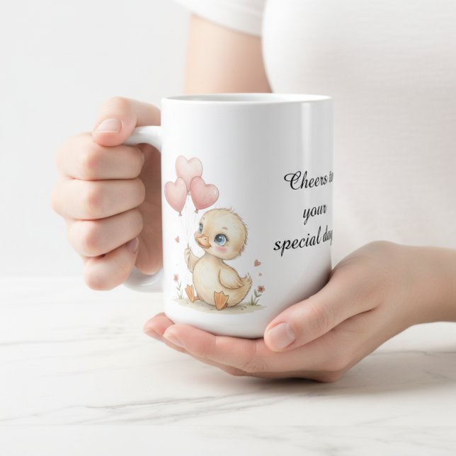 Cute Personalized Duckling Mug (Creator Uploaded)