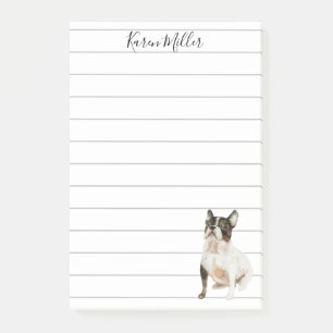 Cute Personalized French Bulldog  Post-it Notes