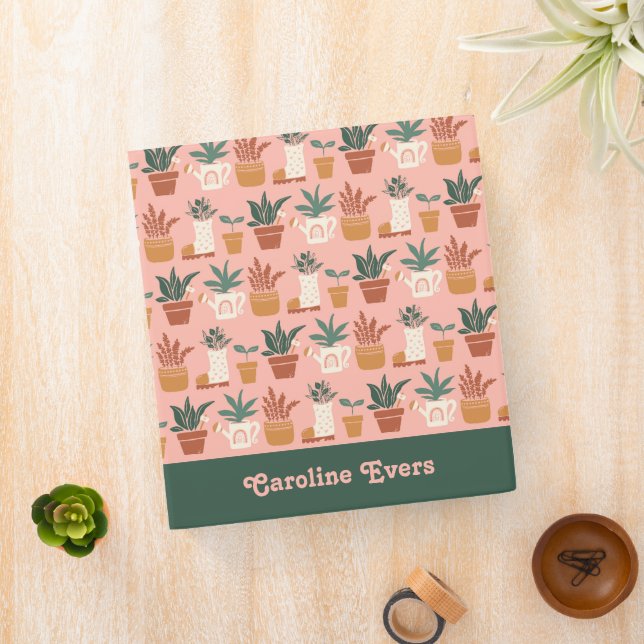 Cute Personalized Gardening Gift Binder (In Situ)
