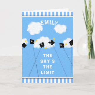Cute Personalized Graduation Card