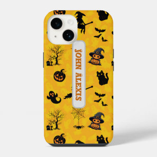 Cute Personalized Halloween silhouette  iPhone 14 Case