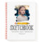 Cute personalized kid sketchbook