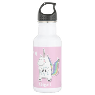 Cute Personalized Kids Unicorn  532 Ml Water Bottle