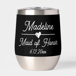 Cute Personalized Maid of Honour Gift