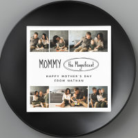 Cute Personalized Mothers Day Family Photo