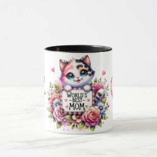 Cute Personalized Mother's Day Quote/Cat Mug