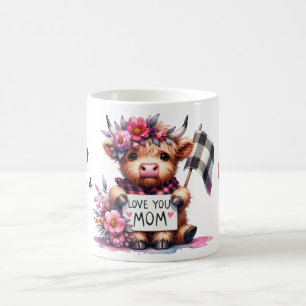 Cute Personalized Mother's Day Quote/Cow Coffee Mug