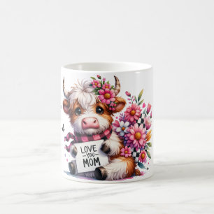 Cute Personalized Mother's Day Quote/Cow Coffee Mug