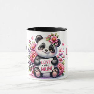 Cute Personalized Mother's Day Quote/Panda Mug
