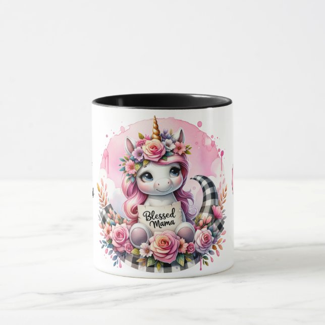 Cute Personalized Mother's Day Quote/Panda Mug (Center)