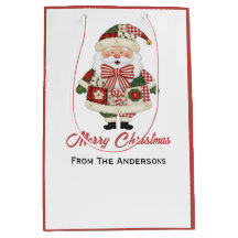 Cute Personalized Santa Christmas Holiday