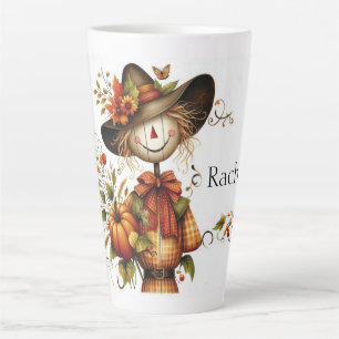 Cute Personalized Scarecrow Latte Mug