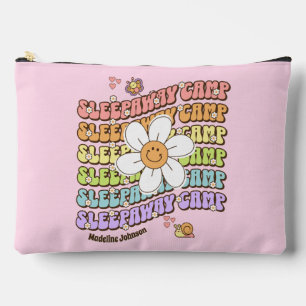 Cute Personalized Sleepaway Summer Camp Accessory Pouch