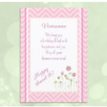 Cute, Personalized Sweet 16 birthday card<br><div class="desc">Sweet 16 comes only once in a lifetime!</div>