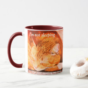 Cute Personalized Watercolour Cat Mug