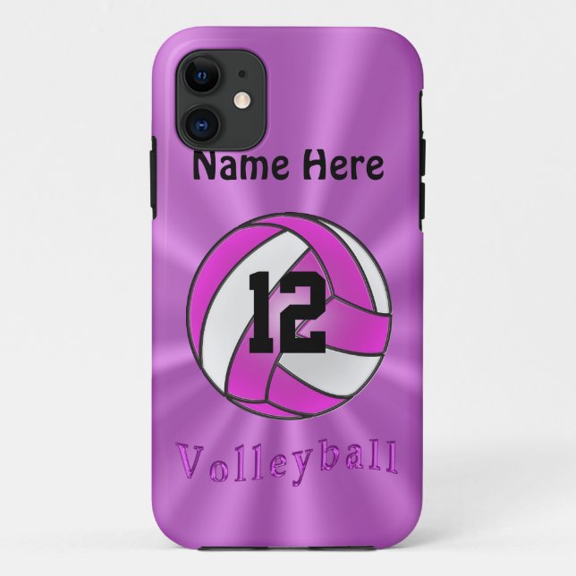 Cute Personnalisé iPhone 5S Coques de volley-ball (Dos)