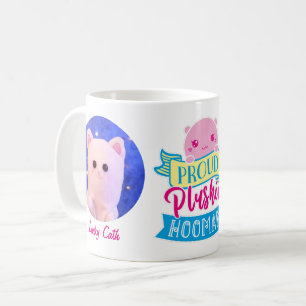 Cute Perzonalized Proud Plushie Hooman Photo Coffee Mug