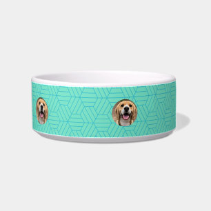Cute Pet Accessory Dog Mom Monogrammed Dog Food Bowl