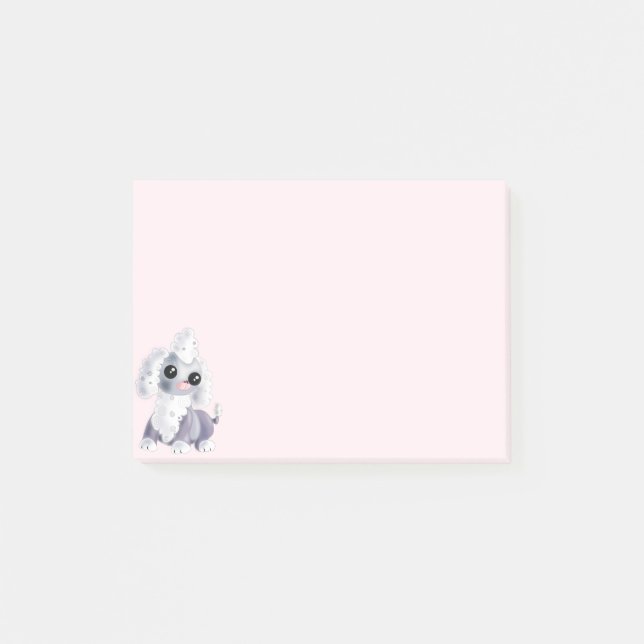 Cute Pet Dog Post it Notes (Front)
