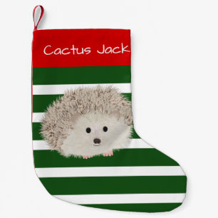 Cute Pet Hedgehog Christmas Stocking