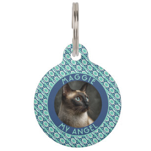 Cute Pet Lover Gift Tribal Motif Tag