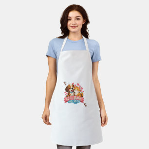 Cute Pet Lover Kitchen Apron – Dog & Cat Mom Gift”