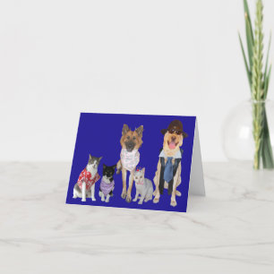 Cute Pet Note Card