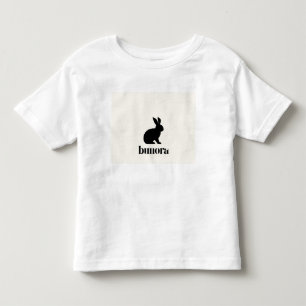 cute pet rabbit toddler t-shirt