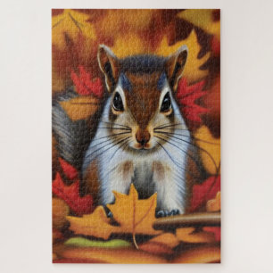 Cute Petit Écureuil Puzzle