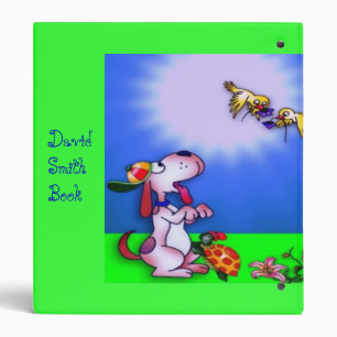 Cute Pets Kids Binder
