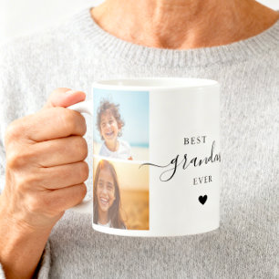 Cute Photo Collage Best Grandma Ever  Coffee Mug