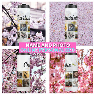 Cute Photo Collage Mother's Keepsake Thermal Tumbler