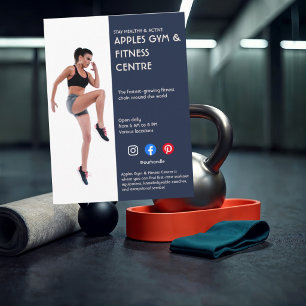 cute Photo gym personal trainer fit F Postcard