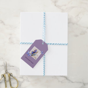 Cute Photo - With Heartfelt Thanks! Thank You Gift Tags