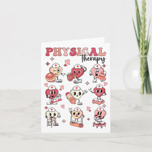 Cute Physical Therapy Valentine's Day Pt Pta Pedia Card
