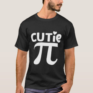 Cute Pi Day Math Day Teacher Women Girls Cutie Pi T-Shirt