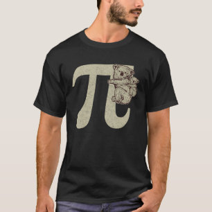Cute Pi Day Mathematics Cutie Pie Baby Koala Love T-Shirt