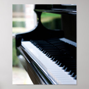 Cute Piano Artwork Poster