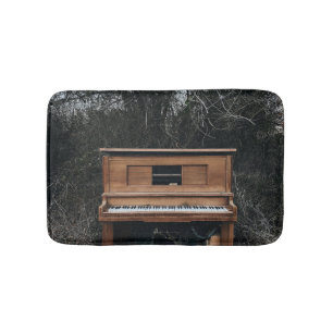 Cute Piano Bath Mat