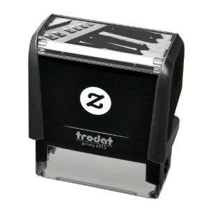 Cute Piano Design Self-inking Stamp