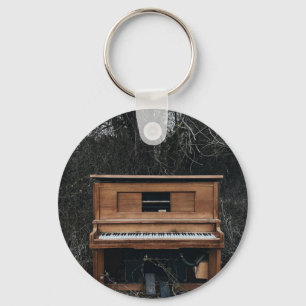 Cute Piano Keychain