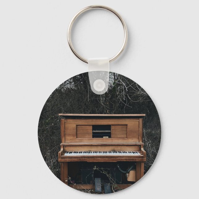 Cute Piano Keychain (Front)