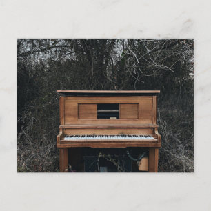 Cute Piano Postcard