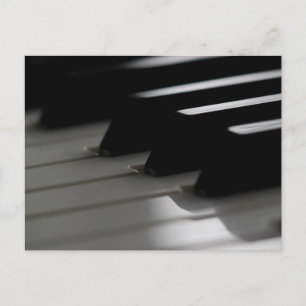 Cute Piano Postcard
