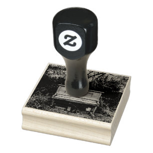 Cute Piano Rubber Stamp